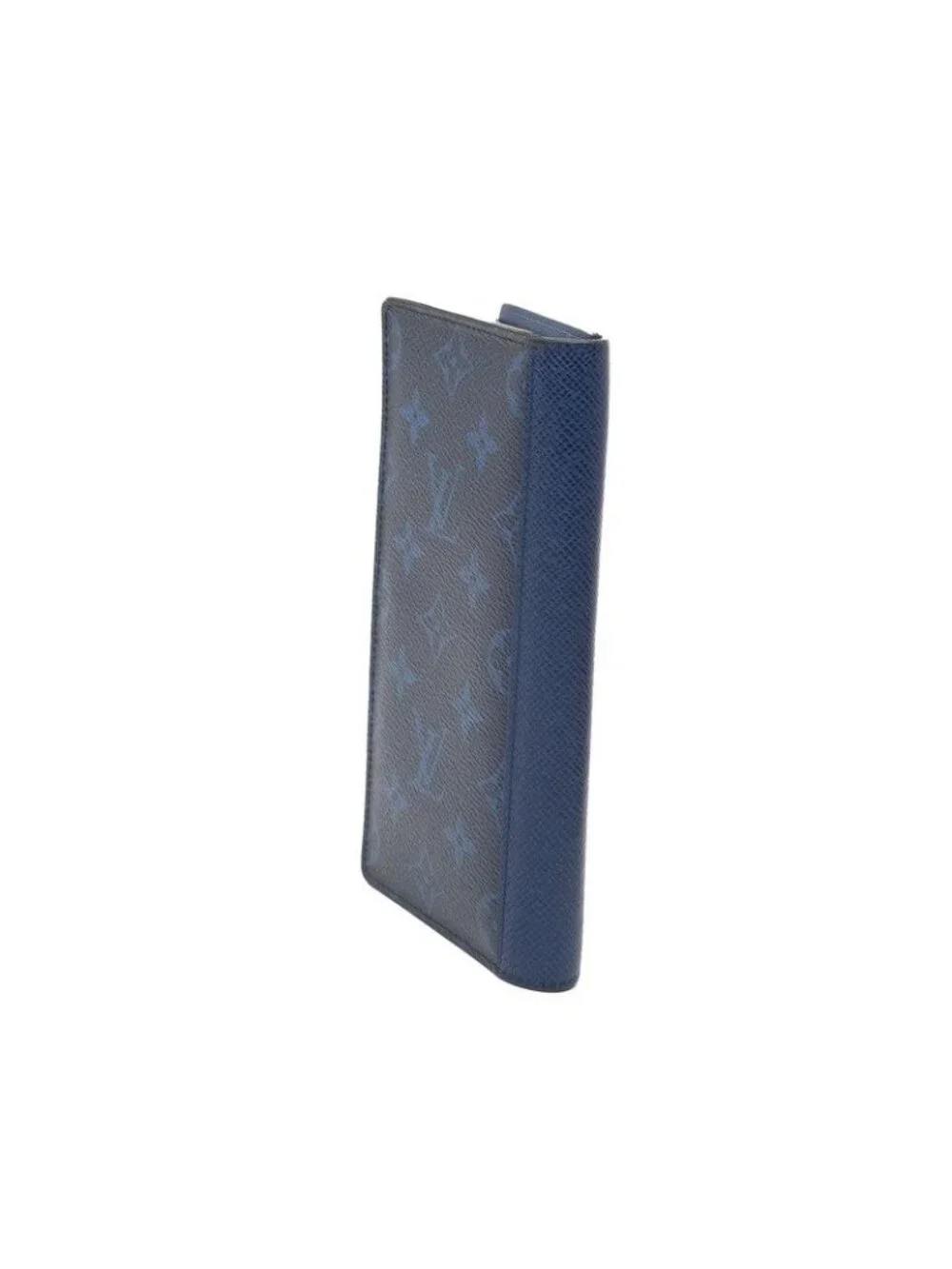 Louis Vuitton Monogram Brazza Wallet Cobalt Blue Taigarama